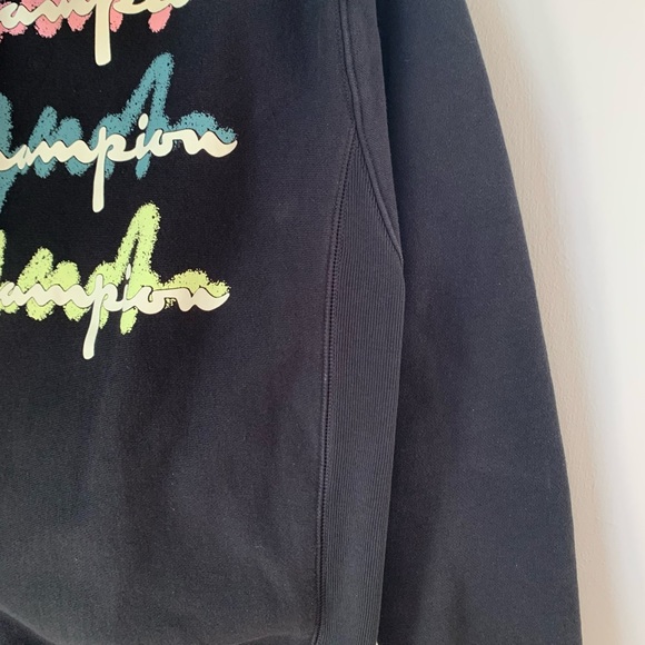 Champion Reverse Weave Logo Hoodie - Picture 7 of 9